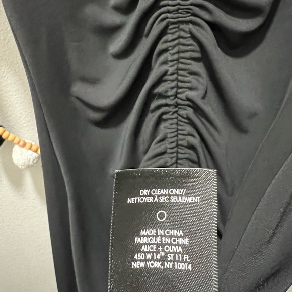 Alice + Olivia Marsha Ruched Polo Dress NWT - Picture 7 of 9